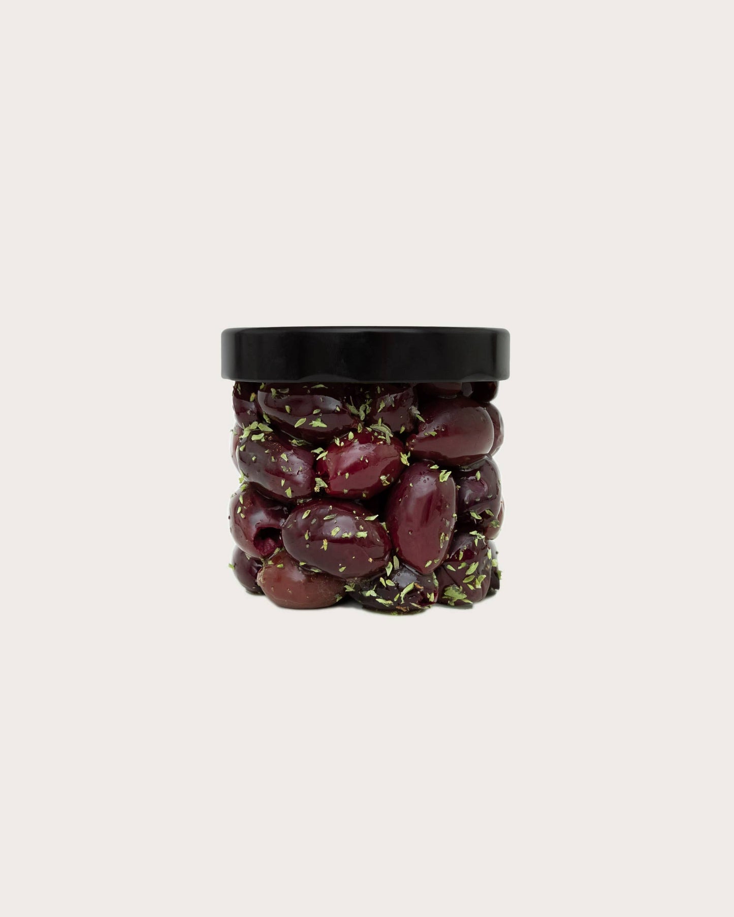 OELiven Kalamata 170 g - Bio Oliven schwarz, mit Oregano