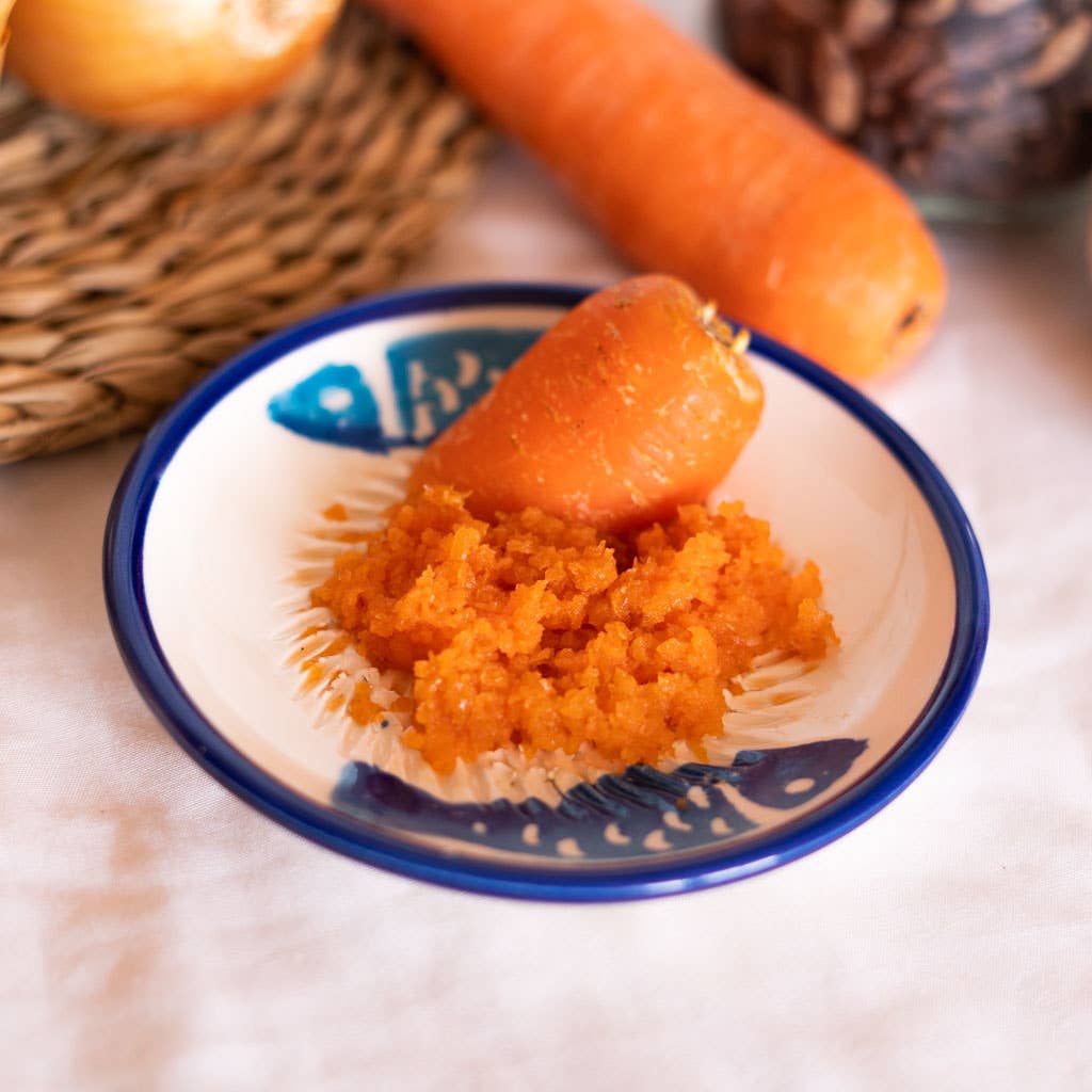 Kleine Keramik-Reibeplatte für Lebensmittel / Thunfisch