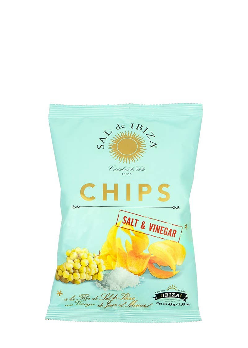 Sal De Ibiza Chips "Salt & Vinegar", 45g