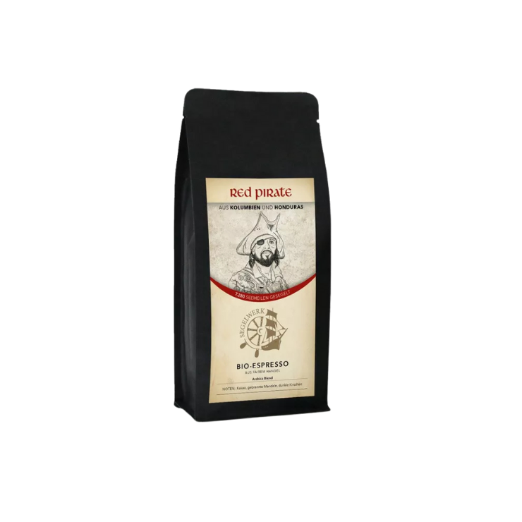 Segelwer | Red Pirate | Bio-Bohnen-Kaffee