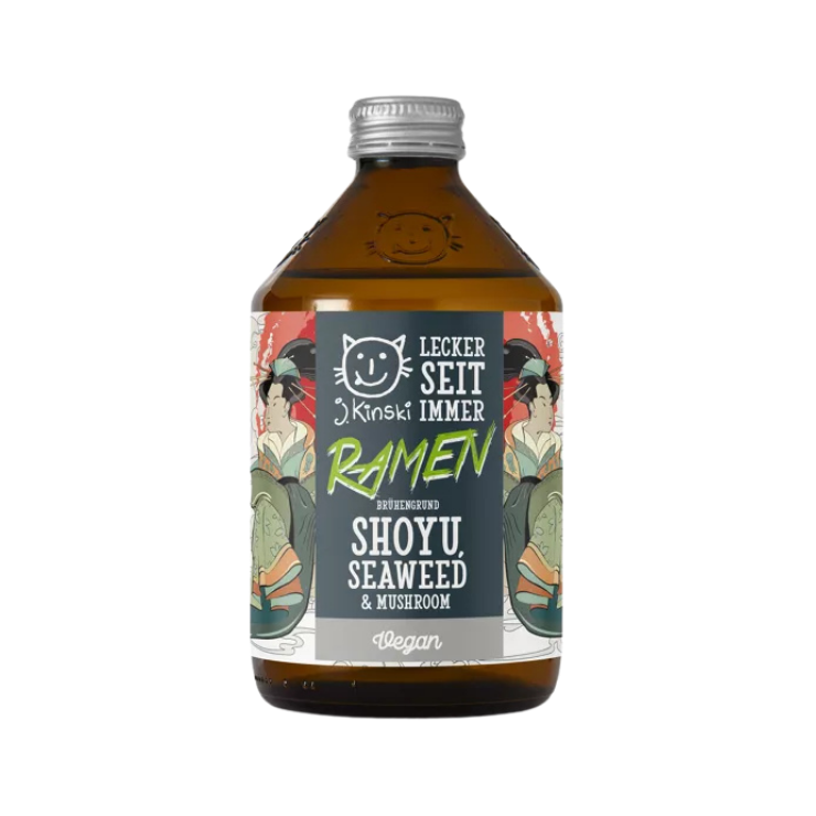 J.Kinski | Ramen organic soup base SHOYU - Seaweed - Mushroom - vegan