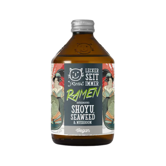 J.Kinski | Ramen organic soup base SHOYU - Seaweed - Mushroom - vegan