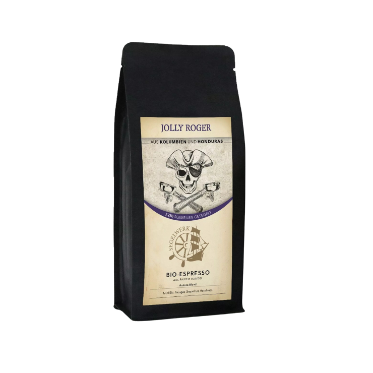 Segelwerk | Jolly Roger | Bio-Bohnen-Kaffee
