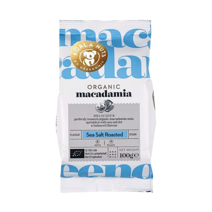 Greenomic | Koala Nuts BIO Macadamia | Sea Salt