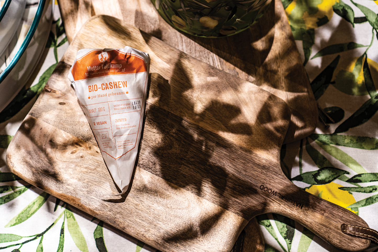 Hamburger Goldmandeln | Gebrannte Bio Cashewkerne Spitztüte