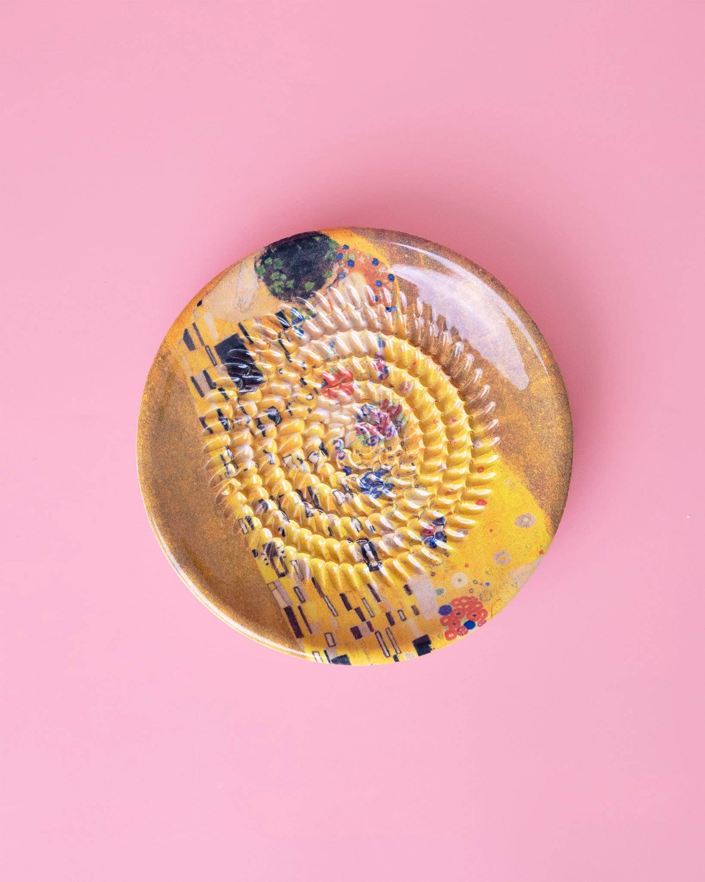 Reibeplatte aus Keramik mit Knoblauch und Ingwer/Arte KLIMT