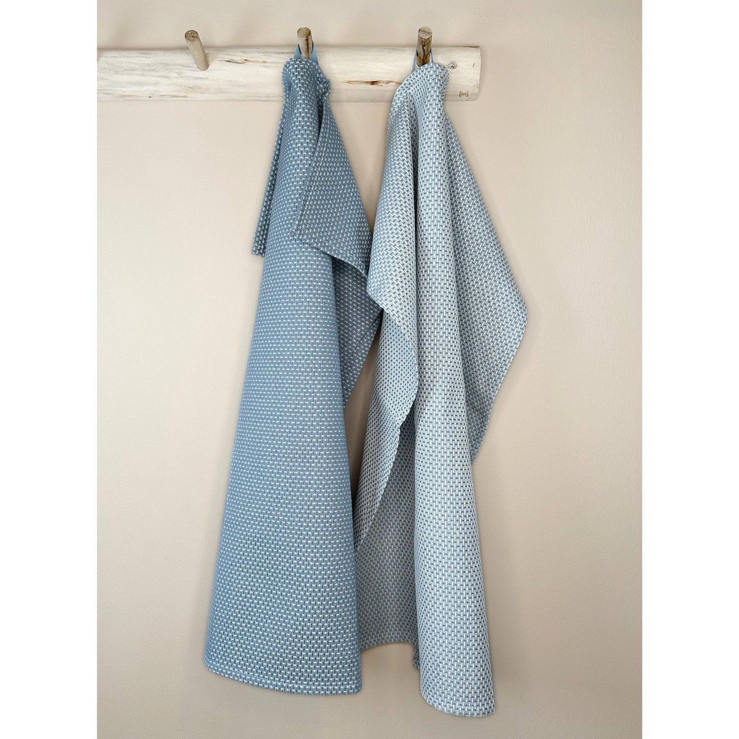 Geschirrtücher - 100% Bio-Baumwolle - Set aus zwei Stück - Gastro - Denim
