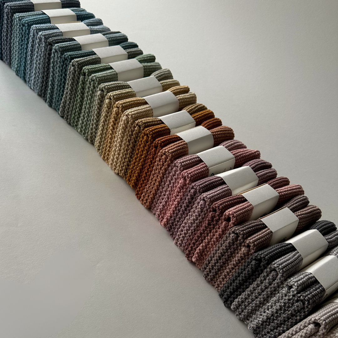 Geschirrtücher - 100% Bio-Baumwolle - 2er-Set - Gestrickt