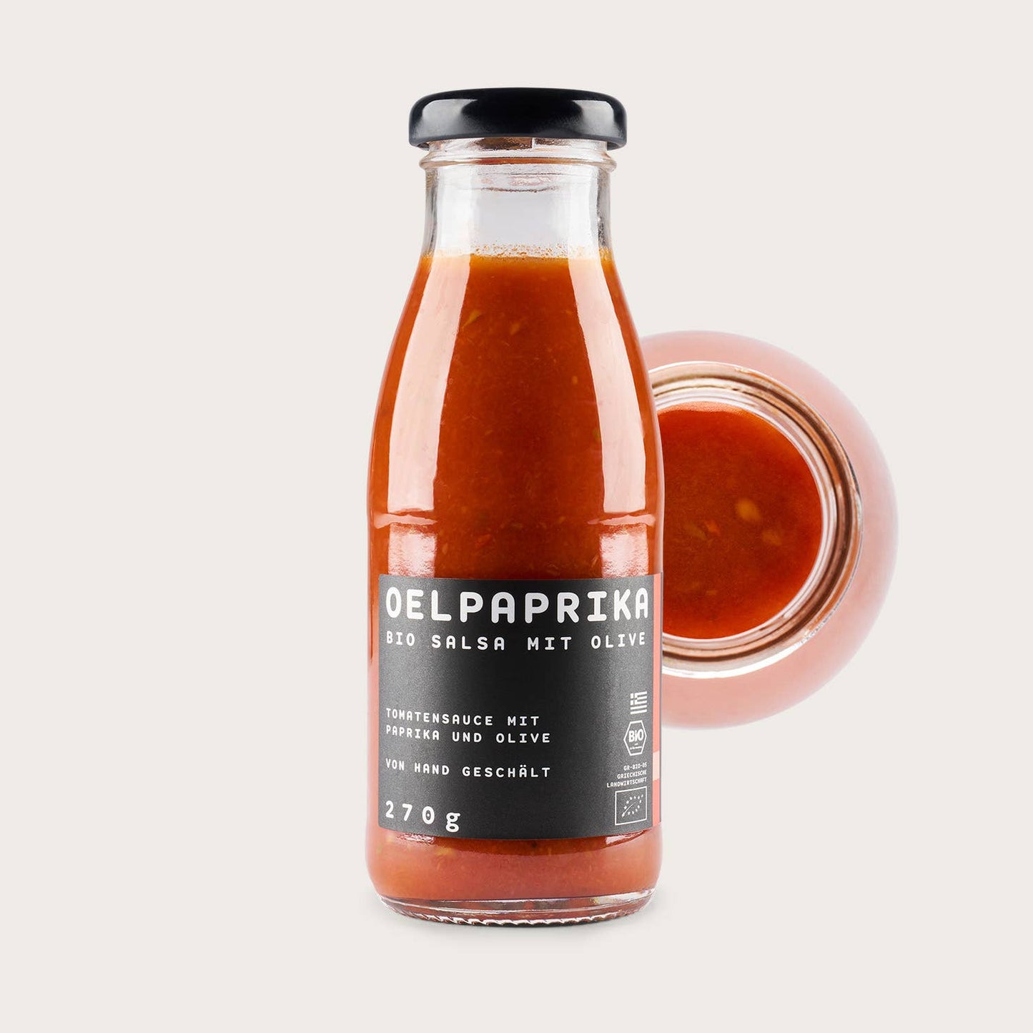 OELPAPRIKA - Bio Salsa mit Oliven 270 g