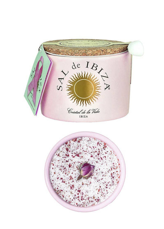 Sal De Ibiza Fleur de Sel "La Vie en Rose", 140g