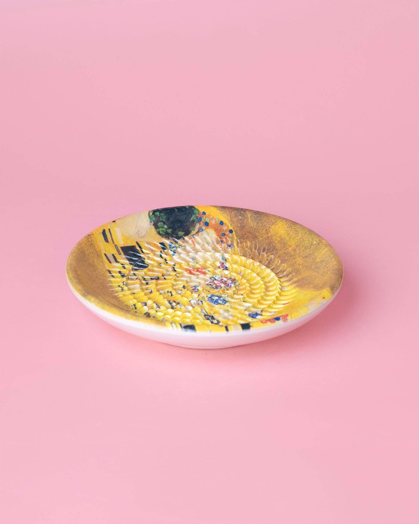 Reibeplatte aus Keramik mit Knoblauch und Ingwer/Arte KLIMT