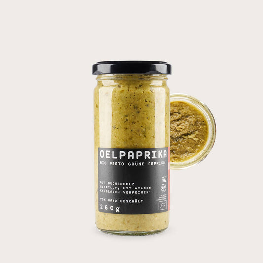 OELpaprika - Bio Grünes Pesto aus Paprika 260 g