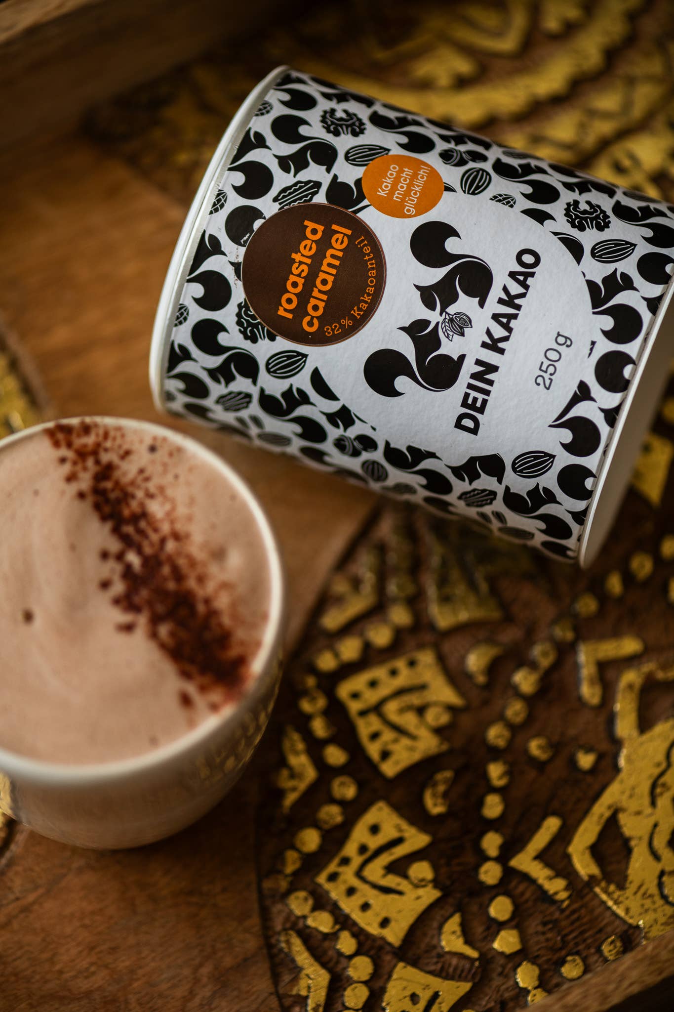 Dein Kakao | Roasted caramel Schokoladenpulver | Karamell
