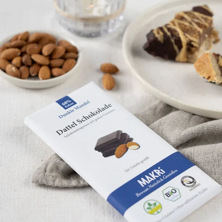 Makri | Dattel Schokolade Dunkle Mandel