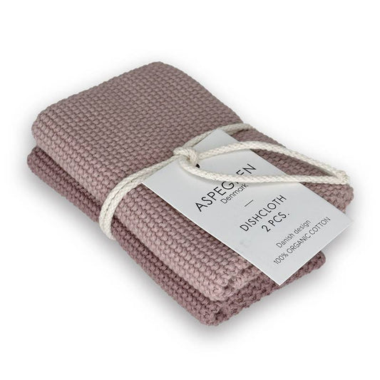 Geschirrtücher - 100% Bio-Baumwolle - 2er-Set - Gestrickt