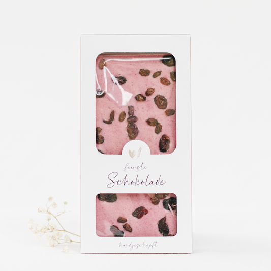Weiße Schokolade - Acai & Powerberries