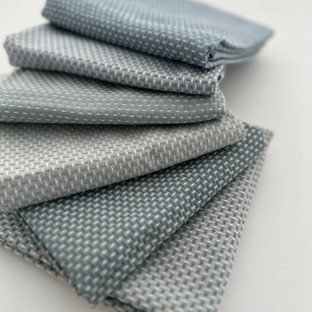 Geschirrtücher - 100% Bio-Baumwolle - Set aus zwei Stück - Gastro - Denim