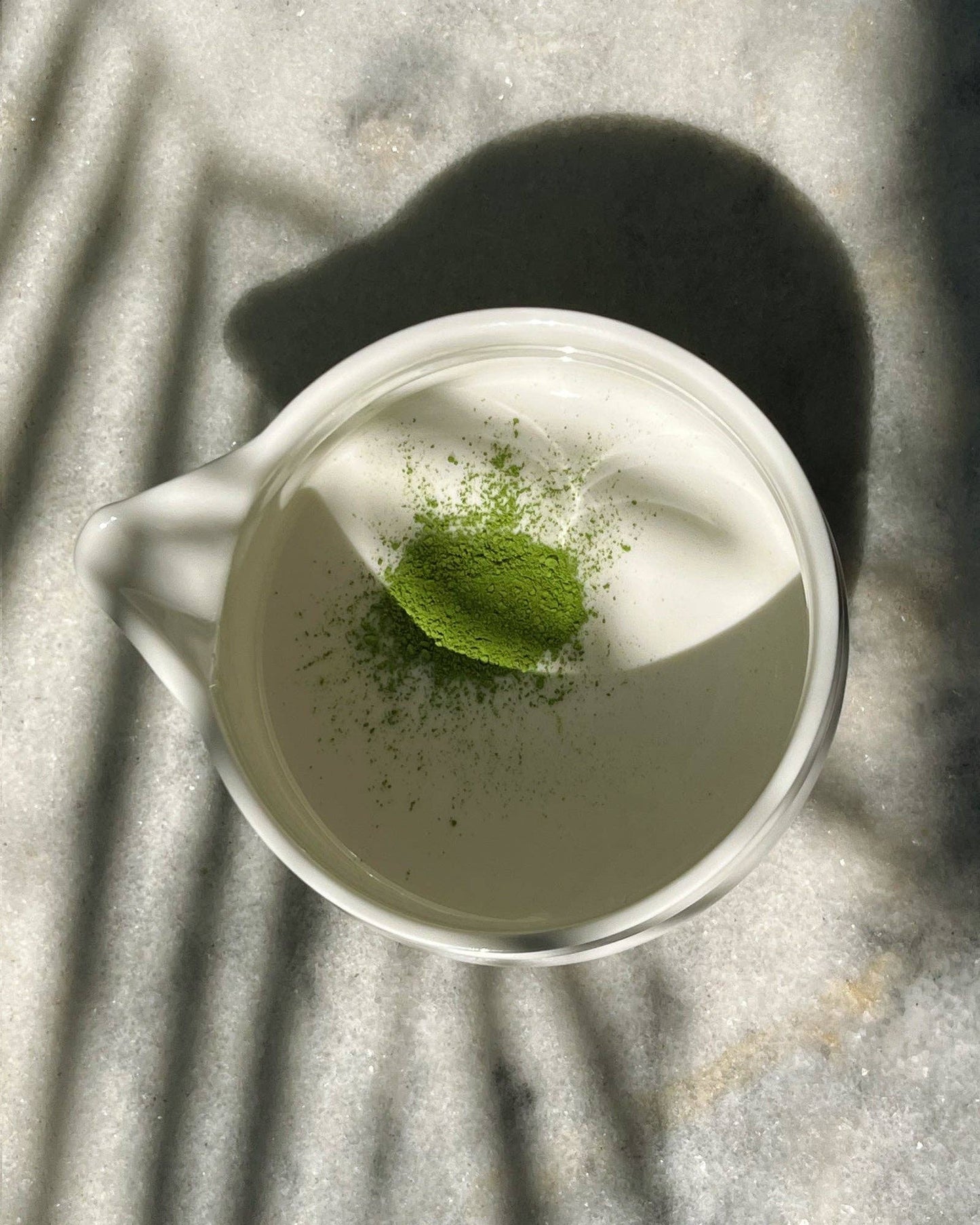 Matcha Mixing Bowl - pearly white
