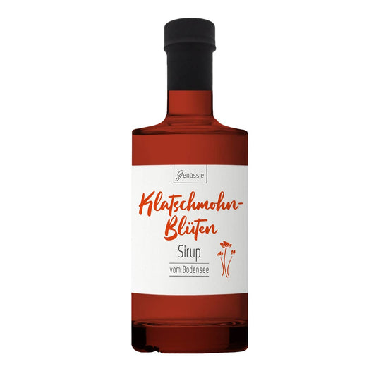 BIO Genüssle Klatschmohnblüten-Sirup