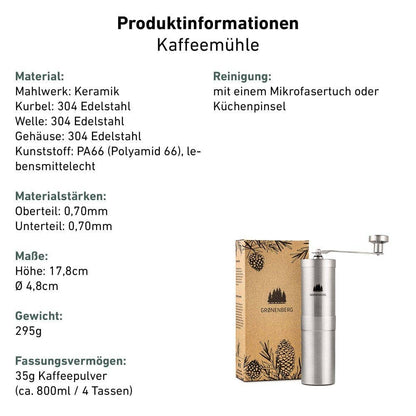 Manuelle Kaffeemühle
