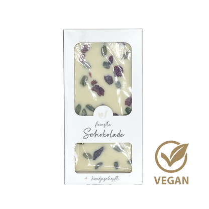 Vegane Schokolade - Pistazie & Cranberry