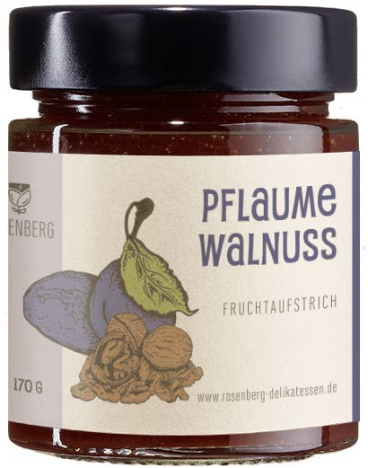 Rosenberg | Bio-Pflaume Walnuss - 150g