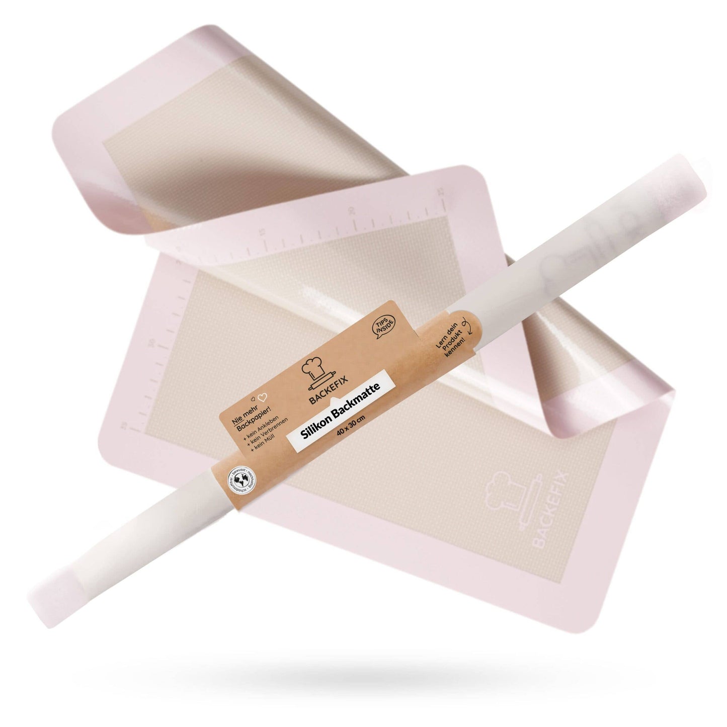 Backefix | Silikon Backmatte pink (40x30cm)