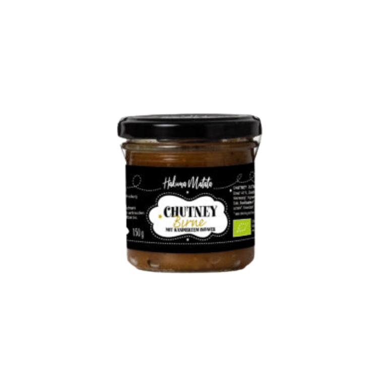 Hakuma Matata | Birnen Chutney mit kandiertem Ingwer