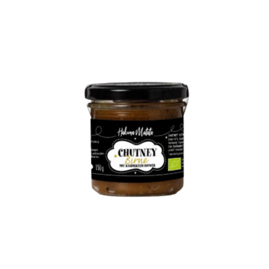 Hakuma Matata | Birnen Chutney mit kandiertem Ingwer