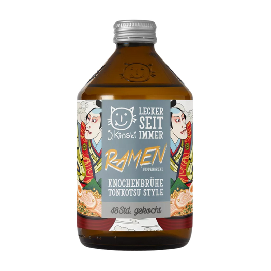 J.Kinski | Base de soupe bio Ramen - Bouillon d'os Tonkotsu