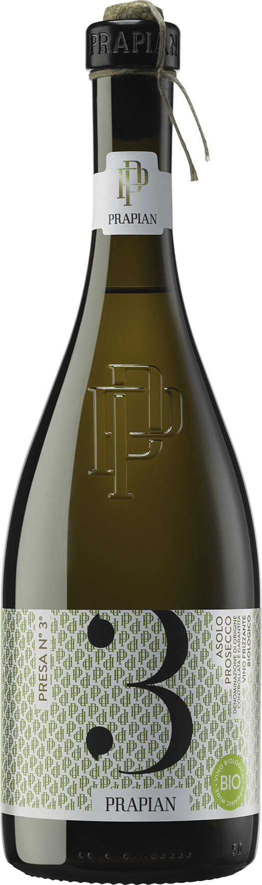 Prapian | 3 Volte Asolo Vino Frizzante biologico spago Prosecco DOCG