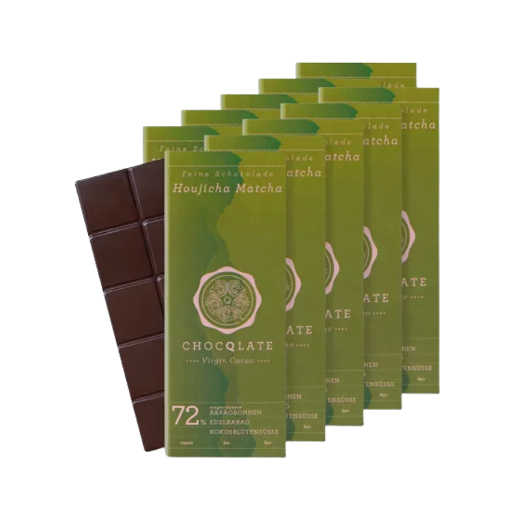 CHOCQLATE | Schokolade | Hojicha Matcha