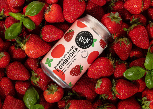 ROY | Stawberry & Basil Kombucha