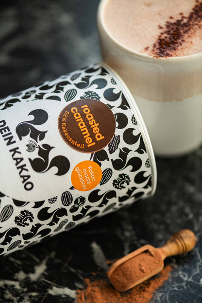 Dein Kakao | Roasted caramel Schokoladenpulver | Karamell