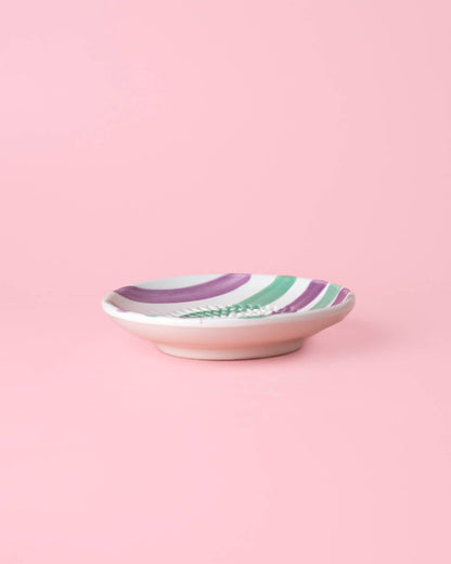 Kleine Keramik-Knoblauchreibeplatte - Geschenkbereit - ESMERALDA