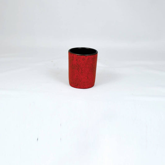 Eisencup 0.15l hoch in kaminrot