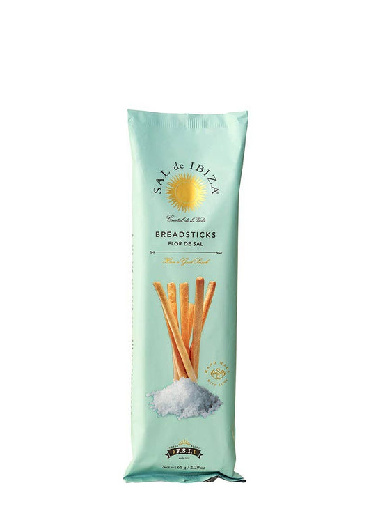 Sal De Ibiza Breadsticks "a la Flor de Sal", 65g