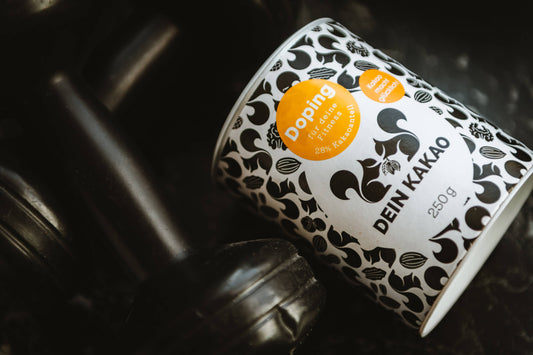 Dein Kakao | Doping Trinkschokoladenpulver | vegan | Sport
