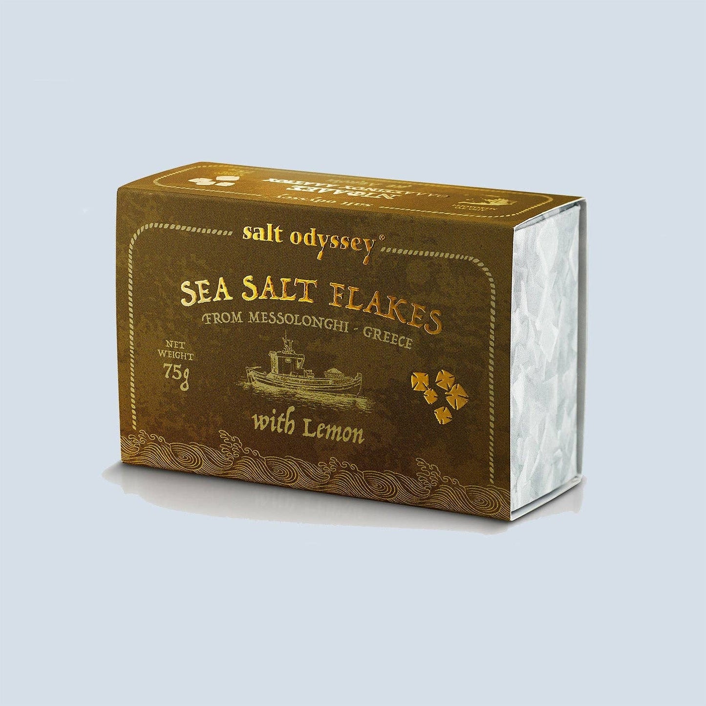Meersalz-Flocken Zitrone, 75 g