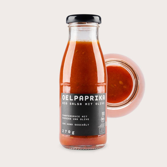 OELPAPRIKA - Bio Salsa mit Oliven 270 g